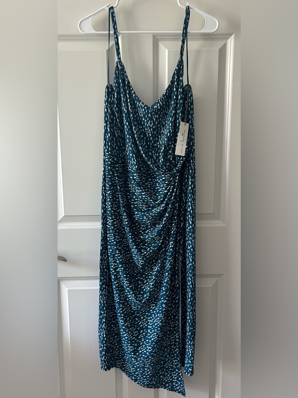 NWT Nine Britton Cowl Neck Midi Dress 1X